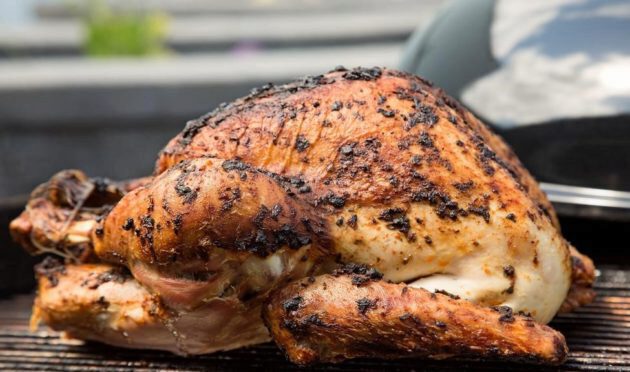 Barbecued Whole Turkey With Paprika And Parsley Rub | Canadian Turkey