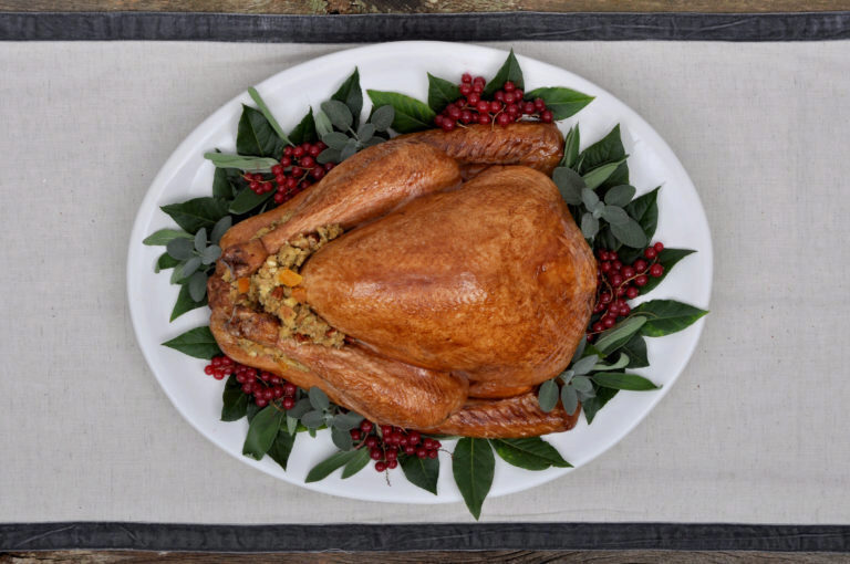 Traditional Roast Turkey With Apricot And Pecan Stuffing Canadian Turkey